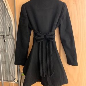 ASOS wool swing coat.